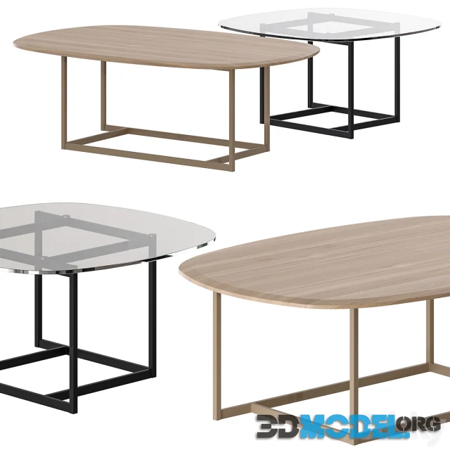 D Model Rolf Benz Coffee Tables