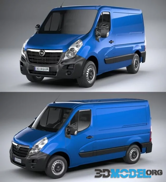 D Model Opel Movano L H