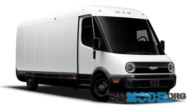 3D Model EDV 900 2024 Rivian Usa Van