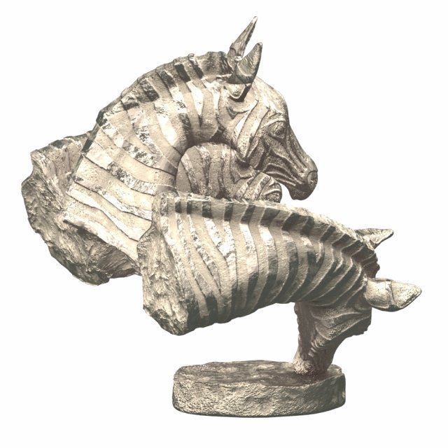 Hi-poly sculpture (zebra)