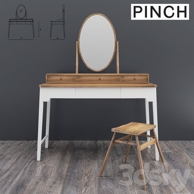 Lana dressing table by PINCH
