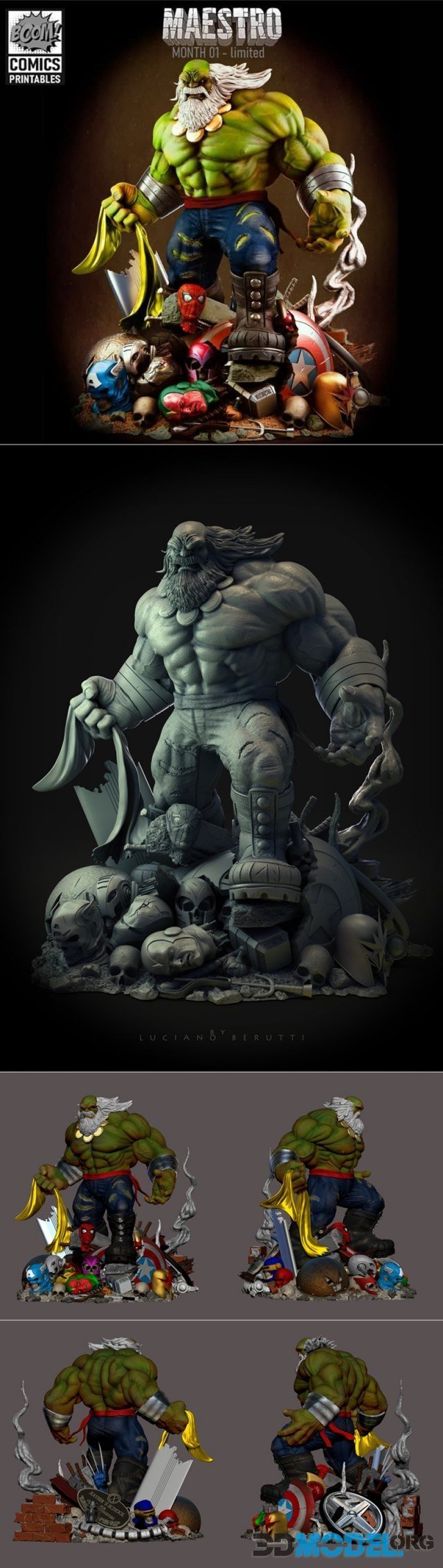Maestro Hulk – Printable