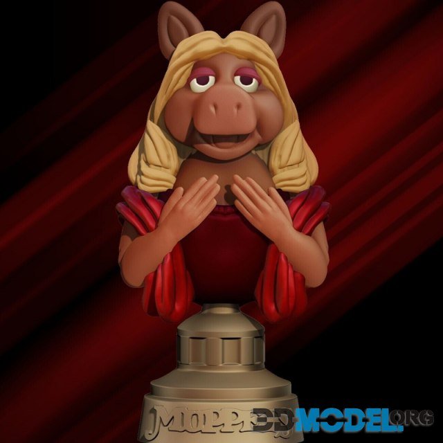 Miss Piggy from Muppets – Printable