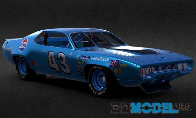 1971 Plymouth Roadrunner NASCAR