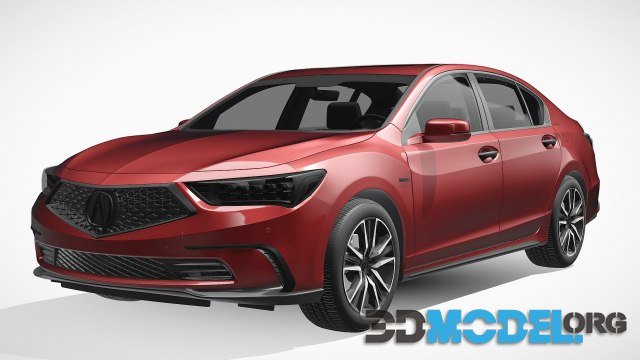 Acura RLX SH AWD 2021 (Blender)