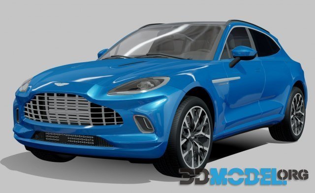 Aston Martin DBX Straight Six 2022 for Blender