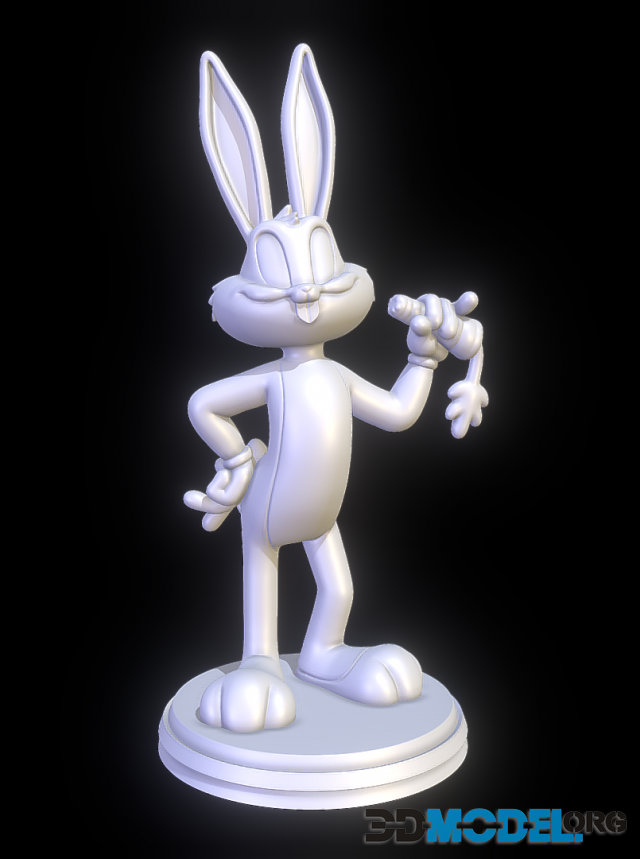 3D Model – Aya Brea Parasite Eve and Bugs Bunny Looney Tunes – Printable