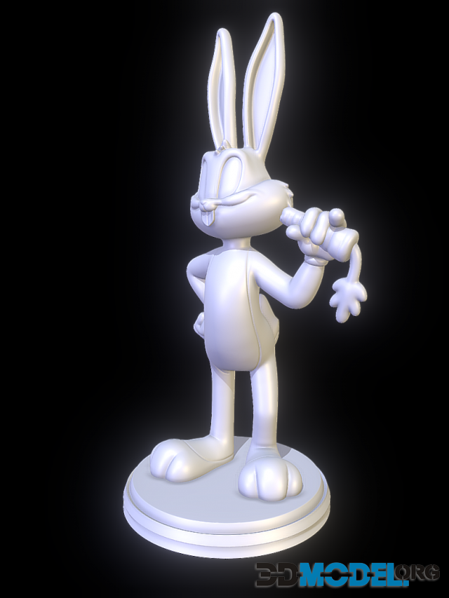 3D Model – Aya Brea Parasite Eve and Bugs Bunny Looney Tunes – Printable