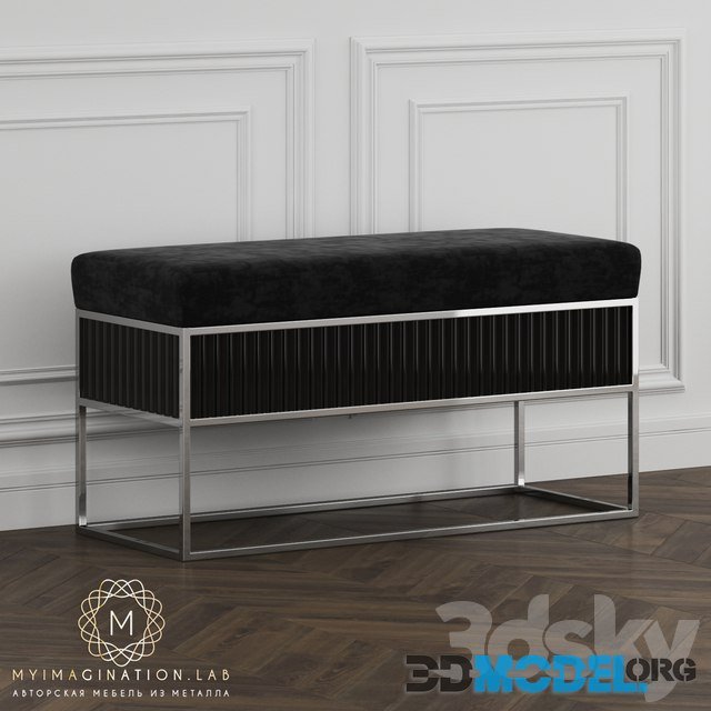 Bench «Blacked» by Myimagination.lab