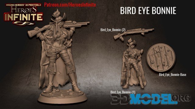 Bird Eye Bonnie (Printable)