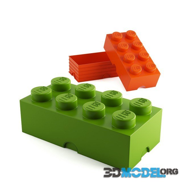Bright Storage Brick 8 by Lego
