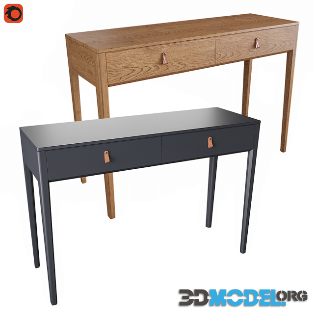 Case console cosmetic table