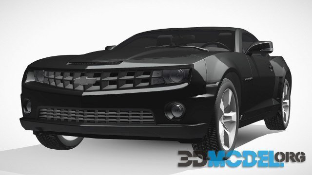 Chevrolet Camaro Euversion 2012 (Blender)