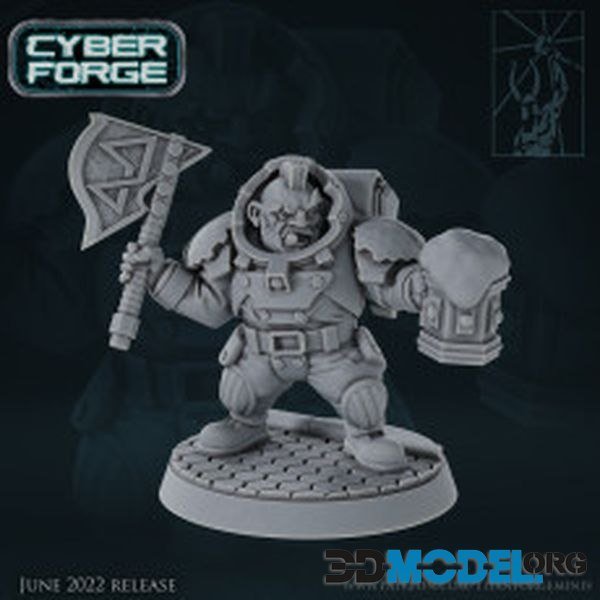 Cyber Forge Galactic Mining League Bob