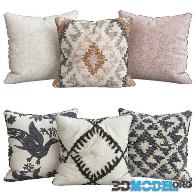 Decorative pillows for Sofa 6 Pieces No 72
