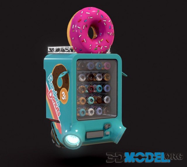 Donut Vending Machine PBR