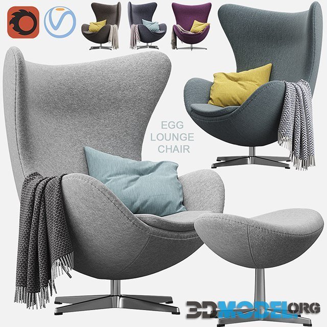 Egg Lounge Chair by Fritz Hansen
