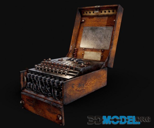 Enigma Machine PBR