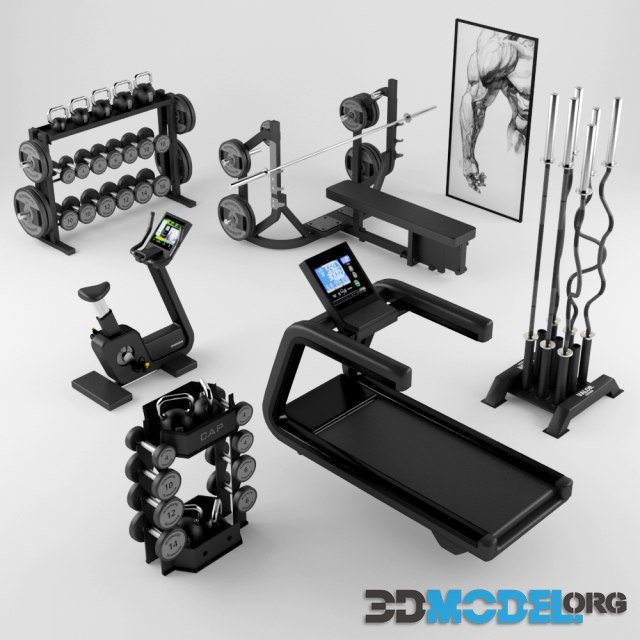Equipment Gym 2 by Technogym