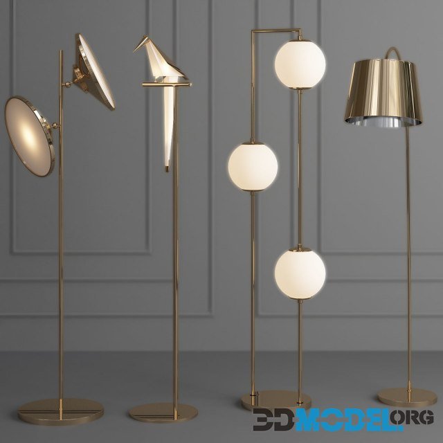 Floor lamp collection (4 options)