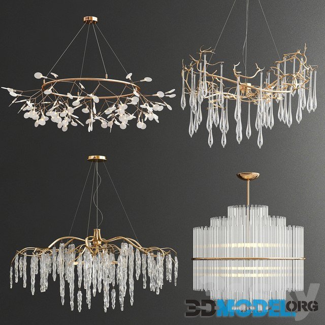 Four Exclusive Chandelier Collection 33 (Moooi, Serip)