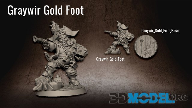 Greywir Gold Foot 2 Printable