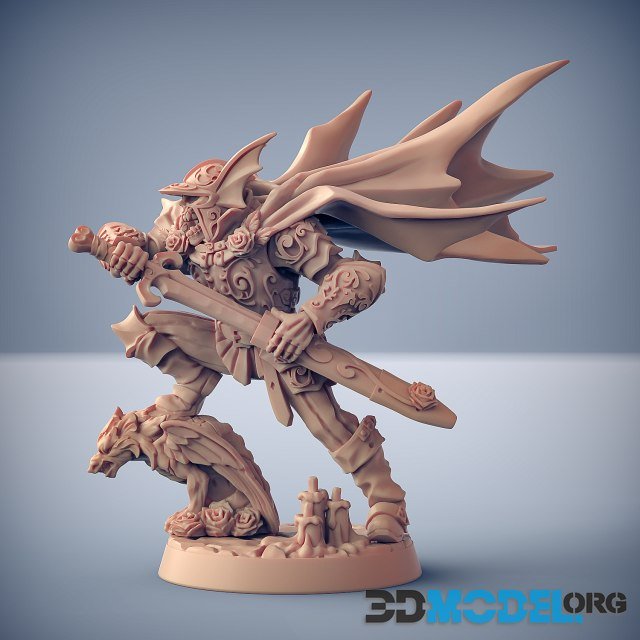 Harguul Blade of the Roses – Printable Figure
