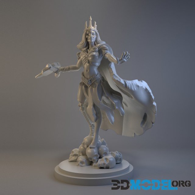 Hel Norse Goddess – Printable Figurine