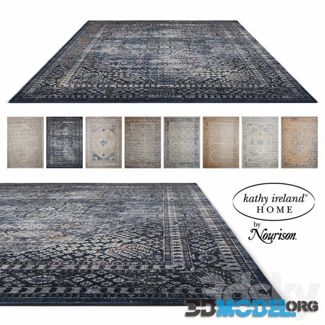 Kathy Ireland Home by Nourison Malta Collection rugs