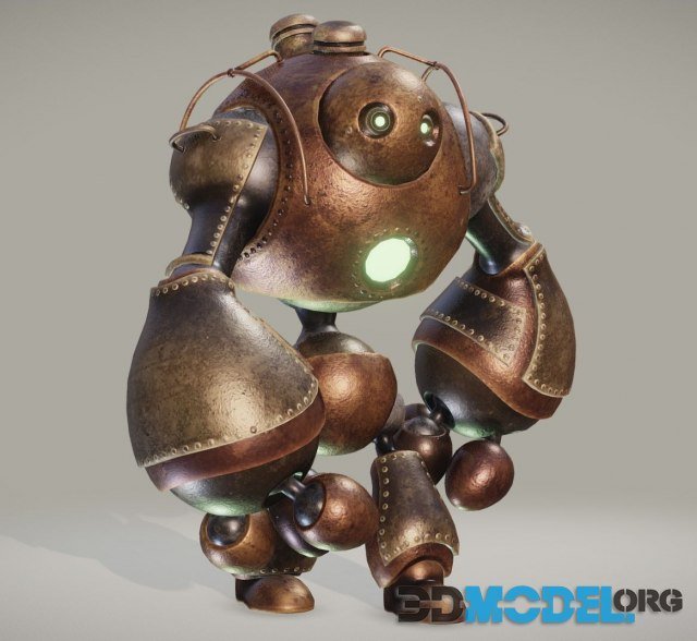 3D Model – M. Boule Robot