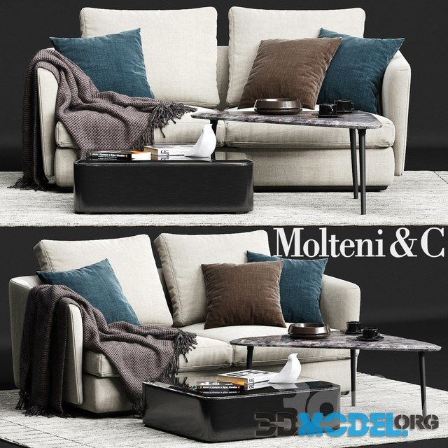 SLOANE Sofa by Molteni&C