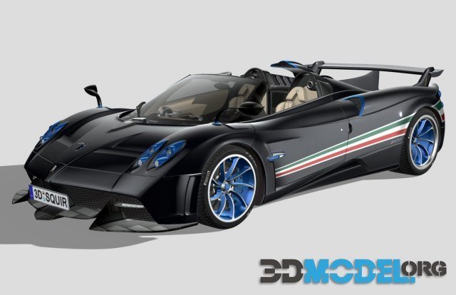 Pagani Huayra Tricolore 2021 supercar
