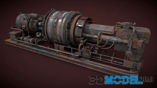 Rusted machinery device