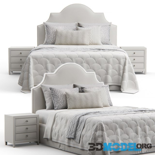 Sedgefield Headboard Upholstered classic Bed