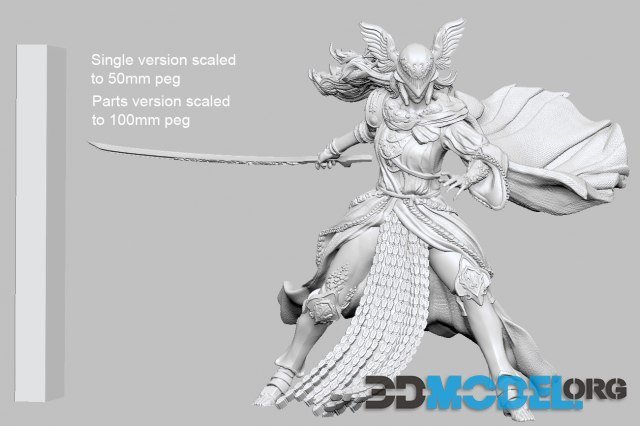 3d Model Swordmaster Printable 