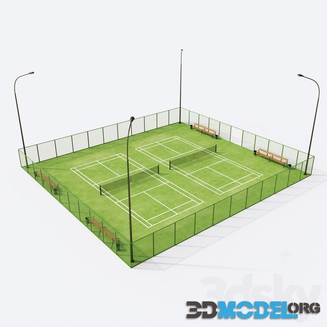 Tennis Court (grass cover)