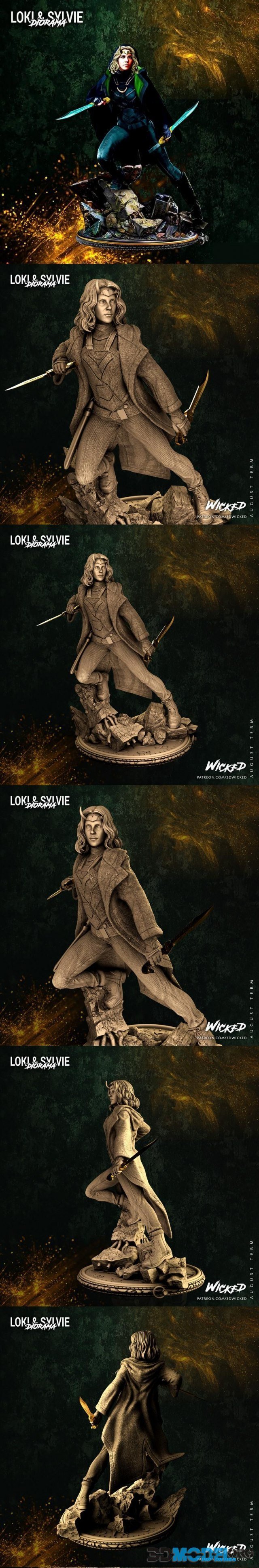 Wicked – Sylvie Statue (Loki)