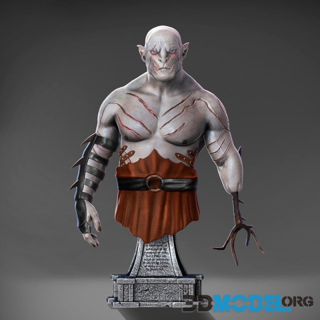 Azog Bust – Printable