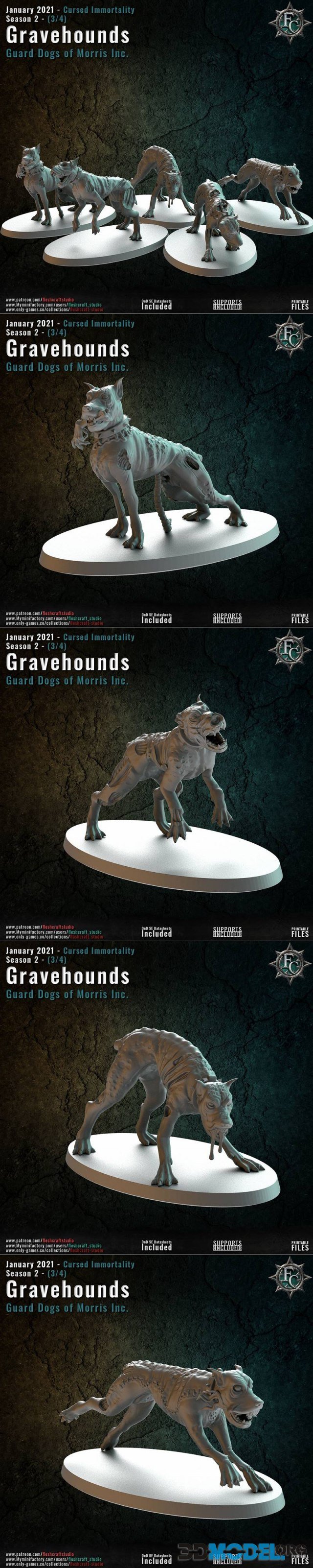 Gravehounds – Printable