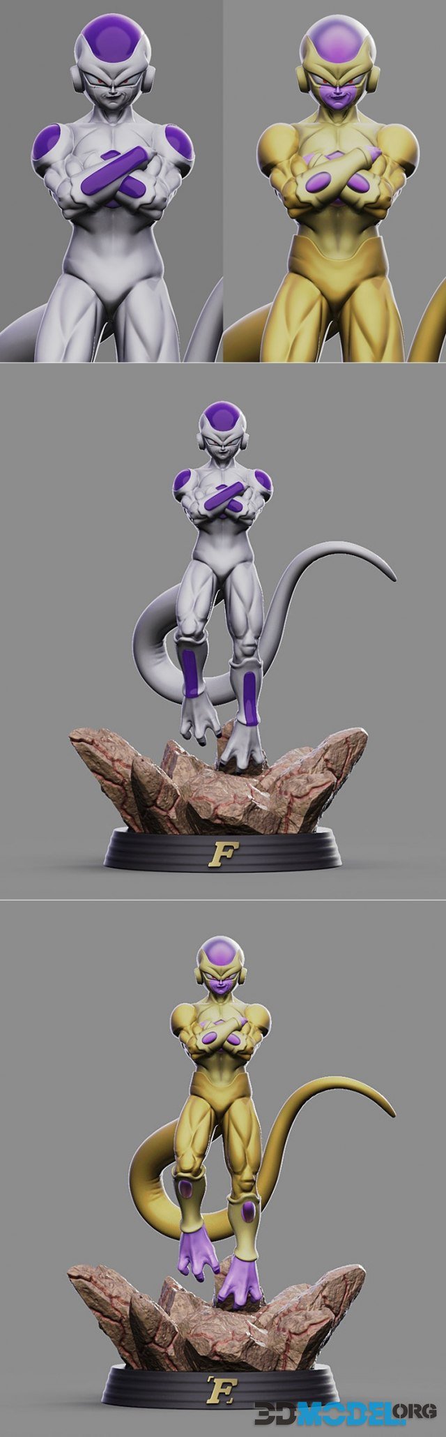 Frieza and Golden Frieza – Printable