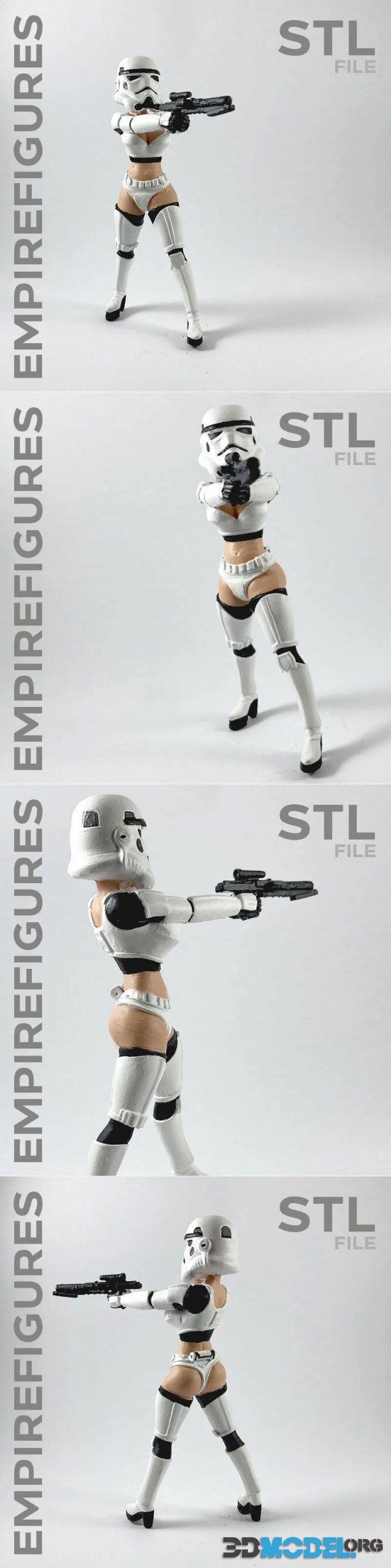 Sexy Stormtrooper - Empire Figures – Printable