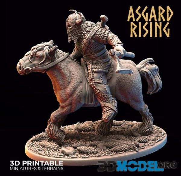 Asgard Rising – Viking Rider 3 – Printable