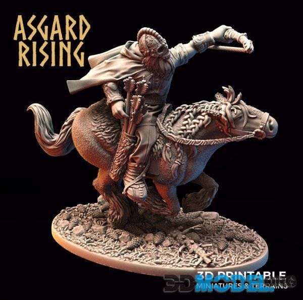 Asgard Rising – Viking Rider 4 – Printable
