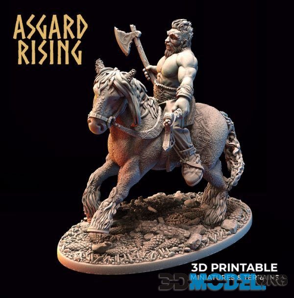 Asgard Rising – Viking Rider 5 – Printable
