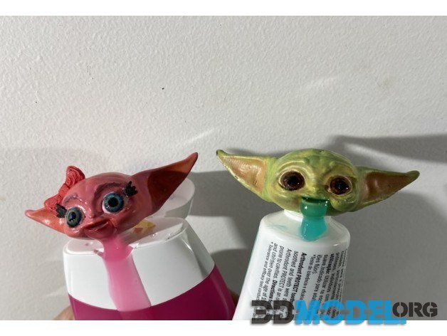 Baby Yoda Toothpaste Vomit – Printable