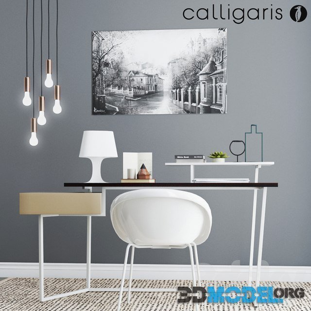 Calligaris furniture and decor set