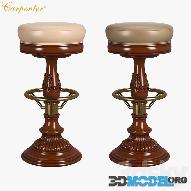 Bar stool by Carpenter