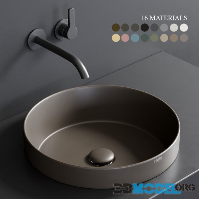 Enjoy 40 washbasin by Ceramica Cielo