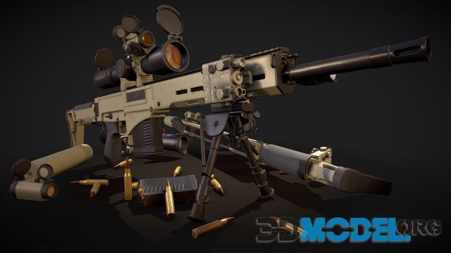Chukavin SVC-h semi-automatic sniper PBR
