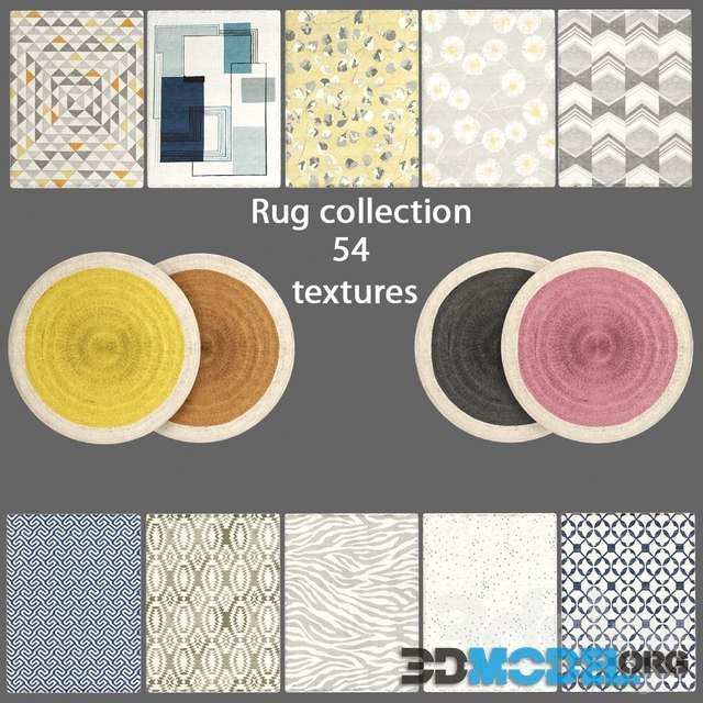 Collection Rugs (54 textures)